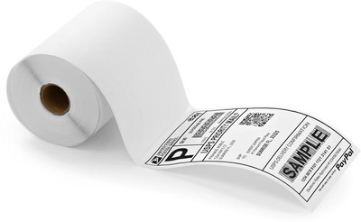 Sunflower 3x5 label roll with 400 labels With Strong Adhesive Paper Label(White)