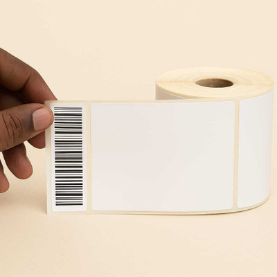 SRS self Paper Label(White)