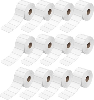Desire Paper Label Rolls for Thermal Printers 70x35mm 1000 Label/Roll Self-Adhesive Paper Label(White)