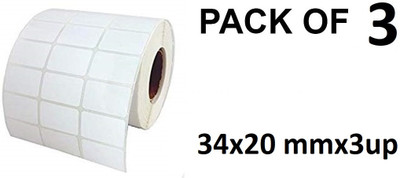ROYAL STIC Self Adhesive Paper Label(White)