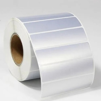 labelkart Hot Melt Adhesive (Permanent) Paper Label(White)