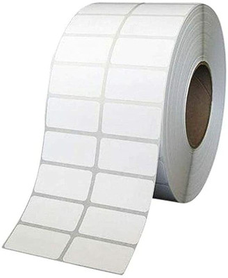 True-Ally White Self Adhesive Sticker for Printing Barcoding Paper Label(White)
