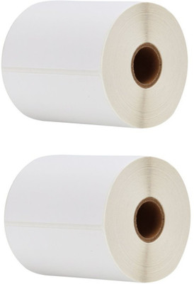 Ninetales 100 mm x 150 mm (4 x 6 inch) Direct Thermal Label Roll for Ecommerce Shipping - Pack of 2 x 400 Labels/Roll Self Adhesive Barcode Label Printer 800 Sticker Paper Label(White) Ninetales 100 mm x 150 mm (4 x 6 inch) Direct Thermal Label Roll for Ecommerce Shipping - Pack of 2 x 400 Labels/Roll Self Adhesive Barcode Label Printer 800 Sticker Paper Label(White)