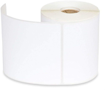 SMARTSON Direct Thermal Barcode Label 100mm*150mm (400 Labels Per Roll) Self-Adhesive Paper Label(White)