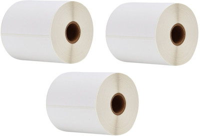 Ninetales 100 mm x 150 mm (4 x 6 inch) Direct Thermal Label Roll for Ecommerce Shipping - Pack of 3 x 400 Label/Roll Self Adhesive Barcode Label Printer 1200 Sticker Paper Label(White) Ninetales 100 mm x 150 mm (4 x 6 inch) Direct Thermal Label Roll for Ecommerce Shipping - Pack of 3 x 400 Label/Roll Self Adhesive Barcode Label Printer 1200 Sticker Paper Label(White)
