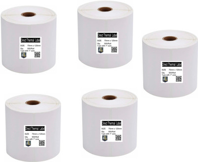 ADL Shipping Labels 3x5 inch Permanent Paper Label(White)