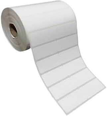 labelkart Hot Melt Adhesive (Permanent) Paper Label(White)