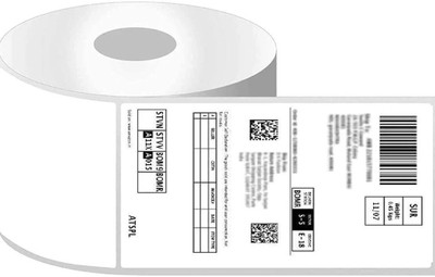 VenHub Label 400 Thermal Labels Per Roll (4x6 inches) Self-Adhesive Paper Label(White)