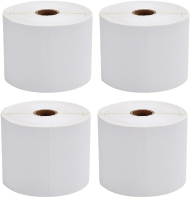 POWERLON Powerlon 4 x 6 Direct Thermal Shipping Labels, 400 Labels per Stack Paper Label(White, Pack of 4)