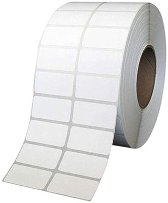 True-Ally Direct Thermal Barcode Label Sticker-1.5x1in-2000 Labels/Roll-(Pack of 3) Self Adhesive Paper Label(White)