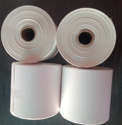 VTC Direct Thermal Label Paper 4”*6” Inch Sticker Roll 2 PKT for Ecommerce Shipping Packaging Label Compatible with TSC, Zebra, Xprinter and Many More Paper Label(White)