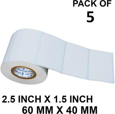 ROYAL STIC Self Adhesive Paper Label(White)