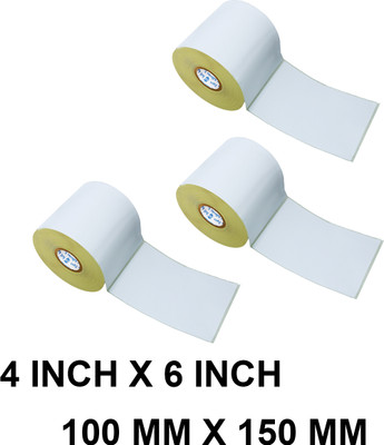VCR self-adhesive Paper Label(White)