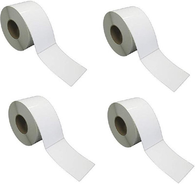 youtech 100X150 (4inchX6inch) Barcode Shipping Label Stickers 1''up Thermal Paper Label (White) 1ROLL 250 LABELS set of 4 Roll Labels In Roll, Permanent Self Adhesive Paper Label(White) youtech 100X150 (4inchX6inch) Barcode Shipping Label Stickers 1''up Thermal Paper Label (White) 1ROLL 250 LABELS set of 4 Roll Labels In Roll, Permanent Self Adhesive Paper Label(White)
