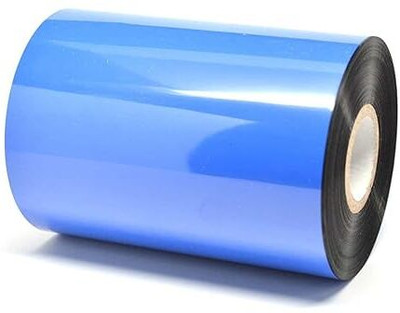 Desire 85X300Meter Premium Wax Ribbon Roll for Printing Barcode Self-Adhesive Paper Label(Black)