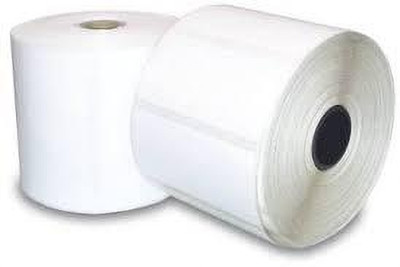 labelkart Hot Melt Pressure-Sensitive Adhesive Paper Label(White)