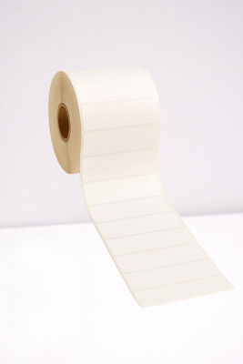 Wize Prime 3000 Labels per Roll–Pack of 4 Rolls White Self-Adhesive Paper Labels Self-Adhesive Paper Label(White)