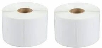 sehgal White Self Adhesive Sticker for Printing Barcoding Self Adhesive Paper Label(White)