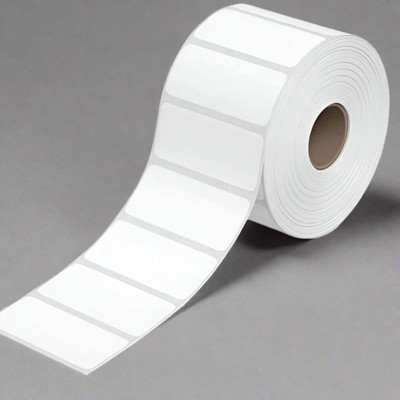 SOM ENTERPRISES Direct Thermal Label Roll 2×1 Inch – 950 Self-Adhesive Shipping Labels Self Adhesive Paper Label(White)