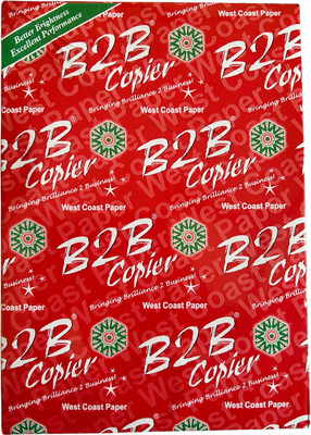 Mavaa B2B A4 Copier Paper – 70 GSM, 500 Sheets, 1 Ream Printing Xerox Paper NO Paper Label(White)