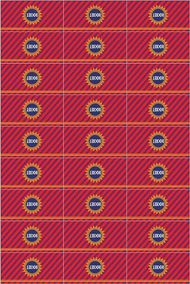 HOMEBAKERS MART Rocket Stickers for Mould Chocolate( pack of 5)Bomb self Paper Label(Multicolor)