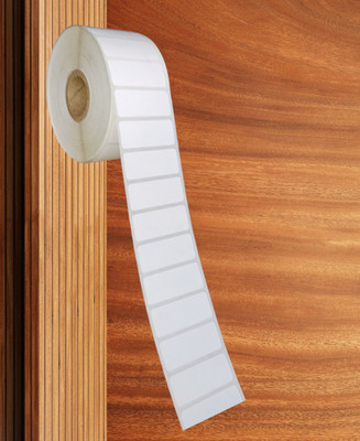 TSC 38x15Paper Label Stickers, 1UP, 1 Roll Of 3000 Labels Self-adhesive Paper Label(White)