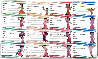 Urban Magic Note book sticky Paper Label(Multicolor)