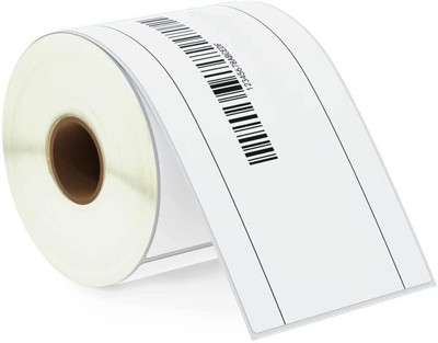 SPM New standard shipping labels Paper Label White [ Pack of 1 ] Self Paper Label(White)