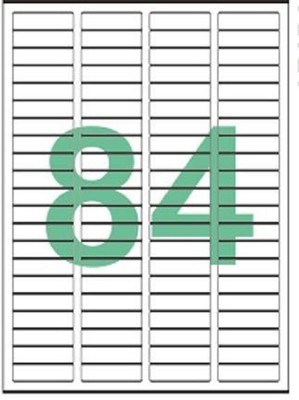 DESMAT A4 sheet 84 label and sticker Self-adhesive Paper Label(White)