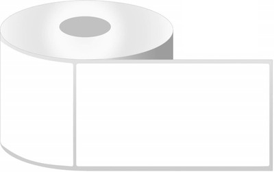 STOREVIEW Thermal Transfer Barcode Labels,Permanent Adhesive, 400 Labels in Roll for All Online Marketplace Shipping label Invoice label Printing Self- Adhesive Paper Label(Off White)
