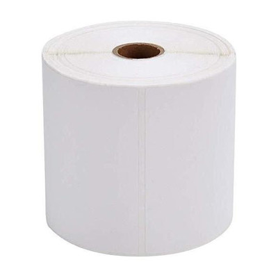 SAGRV Thermal Printer Label Rolls 4x6 Inch, 400 Labels (Pack of 1) self Paper Label(White)