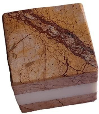 MBSC Paper weight Marble Paper Weights  with Polish(Set Of 1, Brown)
