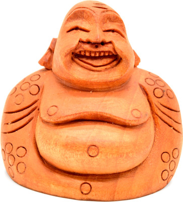 Seetara Buddha kadam wood Paper Weights  with varnish(Set Of 1, Brown)