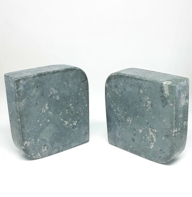 KRAFT CLOUDS Green Stone Paperweights for Office Table Desktop Marble Paper Weights  with Glossy Polished(Set Of 2, Green)