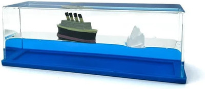 ARNIYAVALA ship Outer material is acrylic Paper Weights  with Glossy(Set Of 1, Clear)