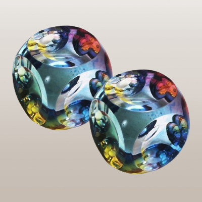 LAKSHCOLLECTION 1 acrylic Paper Weights  with acrylic(Set Of 1, Multicolor)