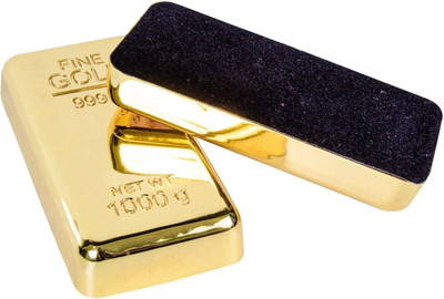 Nexshop Gold Bar Paper Weight, Solid Paper Weights  with Gold(Set Of 1, Gold)