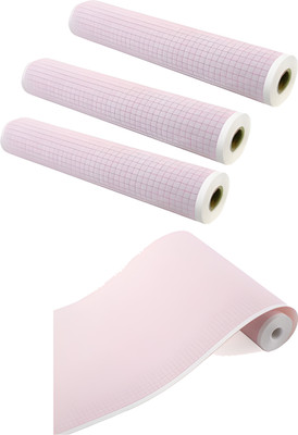 Medroof ECG Graph Paper Thermal Paper Cardiology Recording ECG Paper Roll 210mm X 20mtr 75 gsm Graph Paper(Set of 3, Red & White)