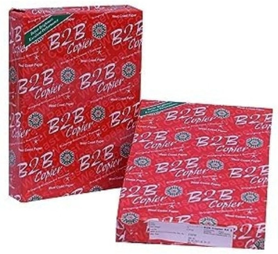 B2B Plain Unruled A4 70 gsm A4 paper(Set of 2, White)