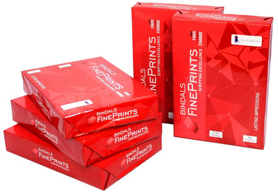 BINDALS Bindal A5 Unruled A5 ( 148×210mm) 75 gsm Copy Paper(Set of 5, White)