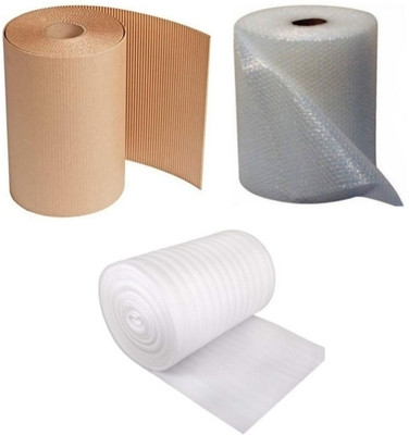 SHRI BALAJI PUBLICATION 120 GSM Brown Corrugated Paper, 3 mm Foam Wrap Sheet, 60 GSM Bubble Wrap Roll | 2 Brown 2 Bubble Wrap 1 Foam Sheet Wrap 3 Combo Set 60 gsm A4 paper(Set of 5, White , Brown) SHRI BALAJI PUBLICATION 120 GSM Brown Corrugated Paper, 3 mm Foam Wrap Sheet, 60 GSM Bubble Wrap Roll | 2 Brown 2 Bubble Wrap 1 Foam Sheet Wrap 3 Combo Set 60 gsm A4 paper(Set of 5, White , Brown)