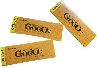 TANISHKA EXPORT One1/4 Natural Arabic Unbleached Brown Slow Burning GoGo Paper Unruled Small 13 gsm Royal Executive Bond Paper(Set of 3, Multicolor)