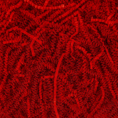 PackSmith shredded paper for gift wrapping & basket filling|Crinkle cut paper | Confetti paper|Reusable & environment-Friendly|Suitable for E-commerce business (Pack of 500 Gram) 80 gsm Coloured Paper(Set of 1, Red)