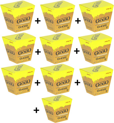 CAPTAIN GOGO Pre rolled 56 pieces cones And GIFT INSIDE THE BOX Pre rolled King Size 13 gsm Paper Roll(Set of 10, Brown)