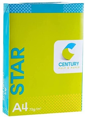 HRISHIKESH WORLD STAR A4 A4 75 gsm A4 paper(Set of 1, White)