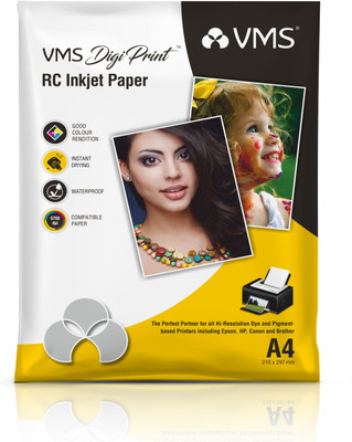 VMS DigiPrint Matte A4 Photo Paper (1 x 20 sheets) 240 gsm Photo Paper(Set of 1, White)