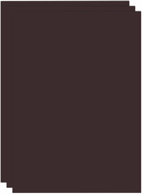 ISM366 PREMIUM SERIES UNRULED A4 120 gsm Coloured Paper(Set of 25, BAGHDAD BROWN)