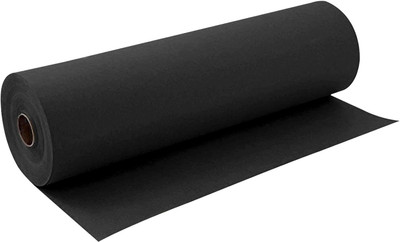 MALANI STORES Black paper Roll 24 inch X 20 Meter 100 gsm Paper Roll(Set of 1, Black paper)