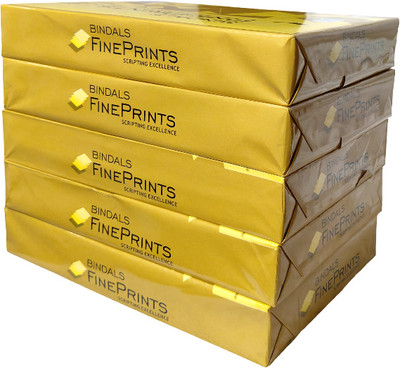 BINDALS Bindals Unruled A4 65 gsm A4 paper(Set of 5, White)