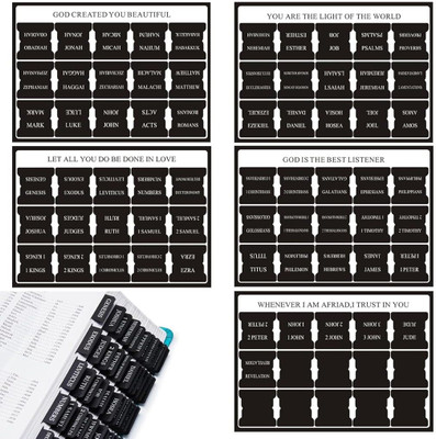 Climberty Index Tabs Series Unruled A5 100 gsm A4 paper(Set of 1, Black)
